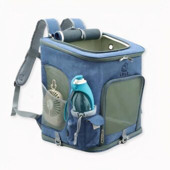 ¿Busca una mochila para gatos cómoda, transpirable y con espacio de almacenamiento? ¡No busque más que la nuestra! Nuestra mochila de malla para gatos con almacenamiento, está fabricada con material de alta calidad y duradero, e incluye un accesorio de transporte para mayor comodidad de su gato.