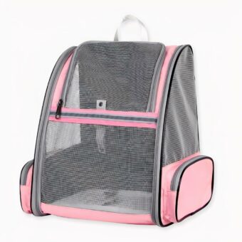 Lleve a su gato a todas partes con facilidad gracias a nuestra mochila transpirable para gatos. Con esta bolsa, su felino se sentirá seguro y disfrutará de un paseo como nunca, es cómoda y agradable.