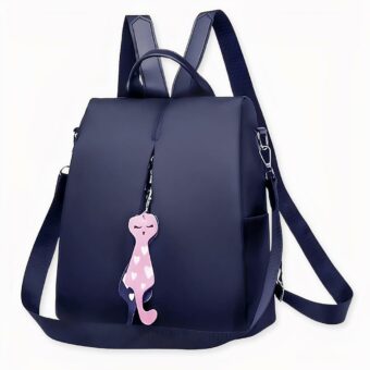 ¡Enamórese de esta pequeña mochila Oxford con colgante para mujer! Muy sencilla, será su principal aliada para añadir un toque trendy a sus conjuntos. Es más, esta mochila quedará genial con todo su vestuario. Su bonito colgante le añade un toque de originalidad, ¡convirtiéndola en una bolsa atemporal y única!
