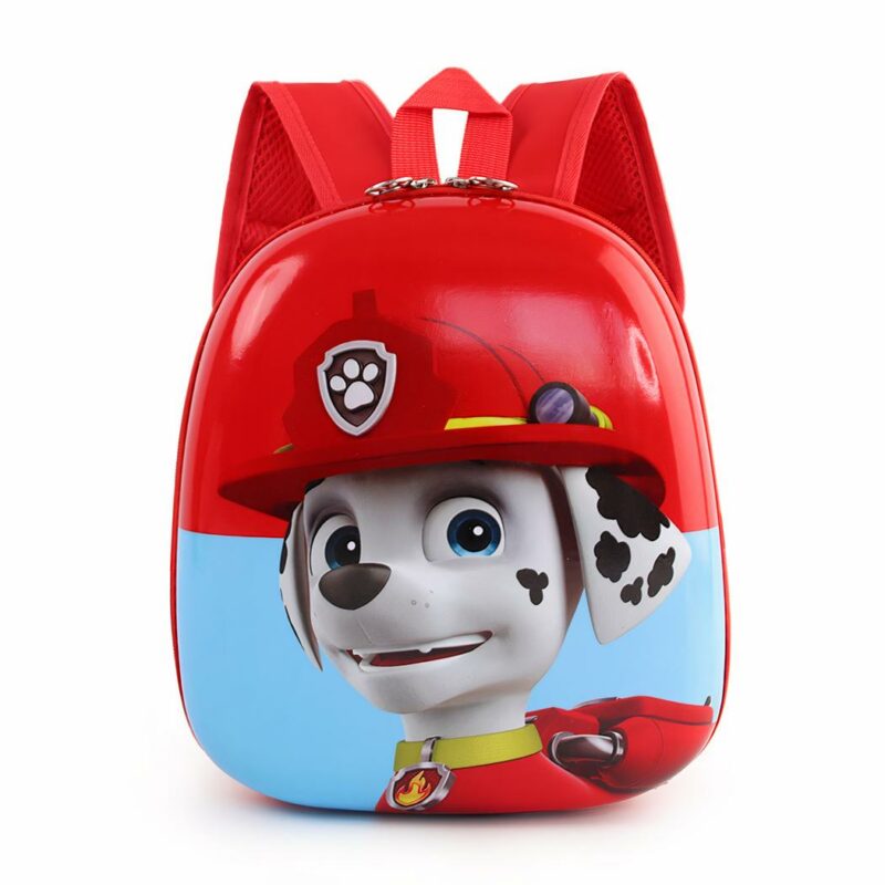 Mochila de patrulla para niñas y niños en rojo y otros colores