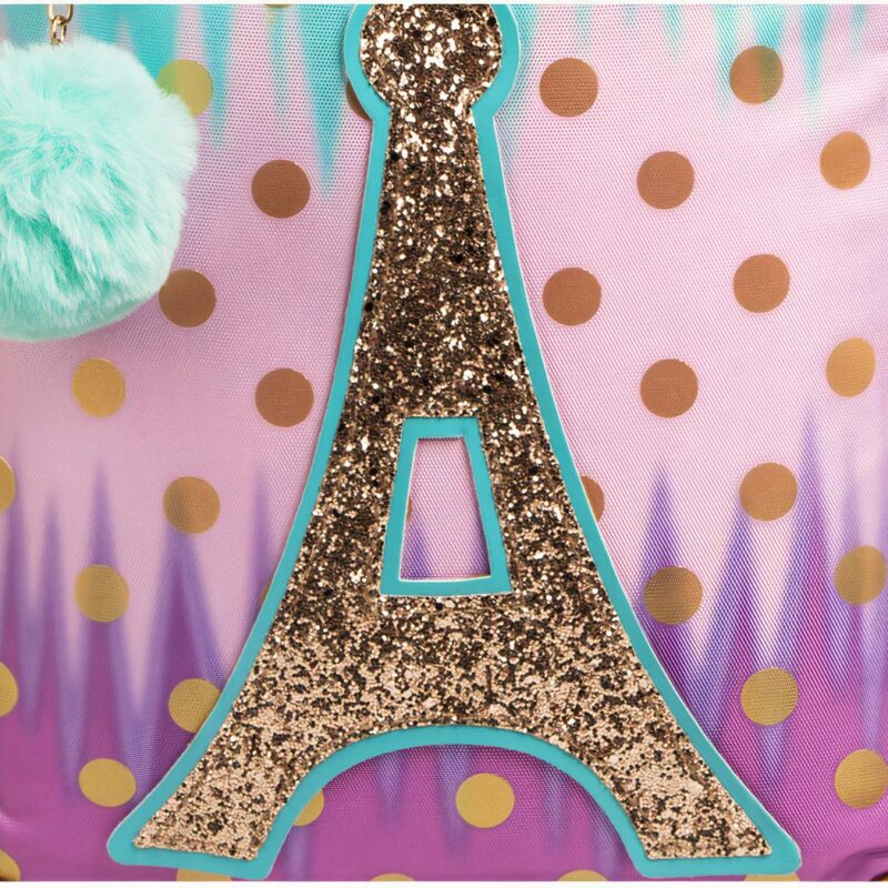Mochila para niña 3 en 1 Torre Eiffel 9