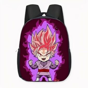 Dragon Ball Super Son Goku saiyen mochila rosa. Buena calidad y muy de moda.