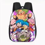Bonita mochila de Dragon Ball Super. Buena calidad y muy a la moda.