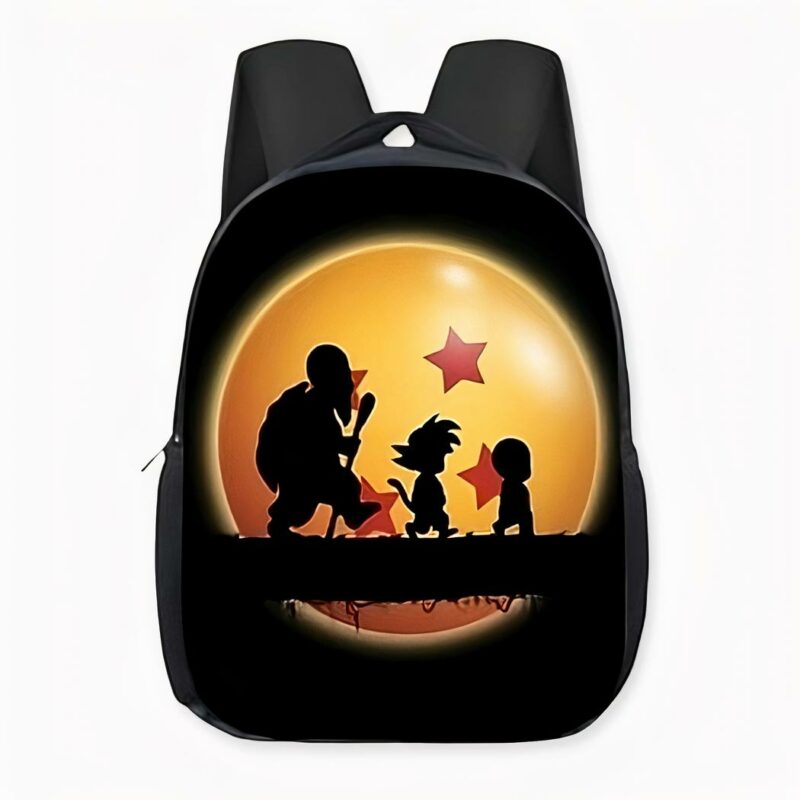 ¡He aquí la mochila perfecta para su pequeño fan de Dragon Ball Z! Esta elegante y práctica mochila presenta un bonito diseño de bola de cristal con la efigie de la impresionante tortuga, Son Goku y Krilin. Esta mochila de Dragon Ball Z con motivo de bola de cristal es ligera. Es elegante para el uso diario.