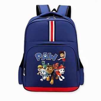 Ryder y su equipo de patrulla mochila azul y roja. Buena calidad y muy a la moda.