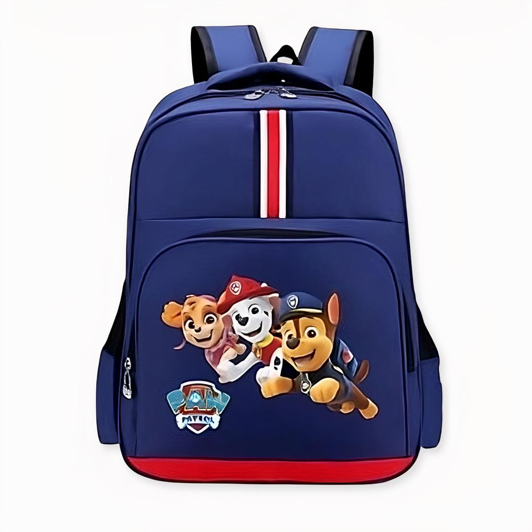 Mochila Stella, Marcus y Chase Patrouille azul y roja en varios colores. Buena calidad y muy de moda