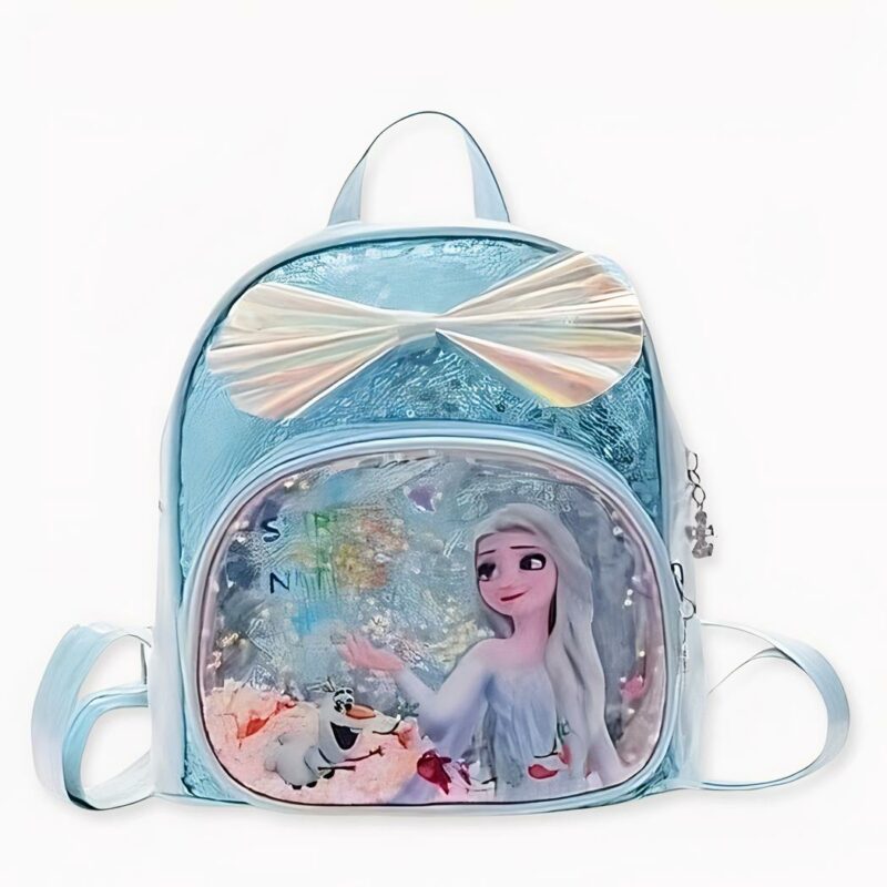 Sac_à_dos_à_paillettes_la_reine_des_neiges_Elsa_2 Mochila de purpurina azul de la Reina de las Nieves Elsa con fondo blanco