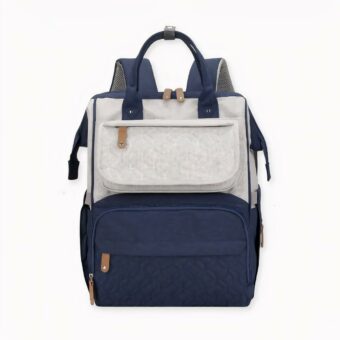 Ya no tendrá que hacer malabarismos con su bebé y todas sus cosas cuando esté de viaje Esta mochila impermeable multifuncional para mamá se ha diseñado pensando en la comodidad. Tiene mucho espacio para cochecitos, por lo que podrá llevar fácilmente todo lo que necesite mientras mantiene las manos libres.