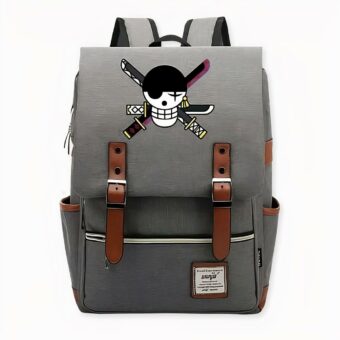 Mochila vintage One Piece para niños, de buena calidad y muy a la moda.