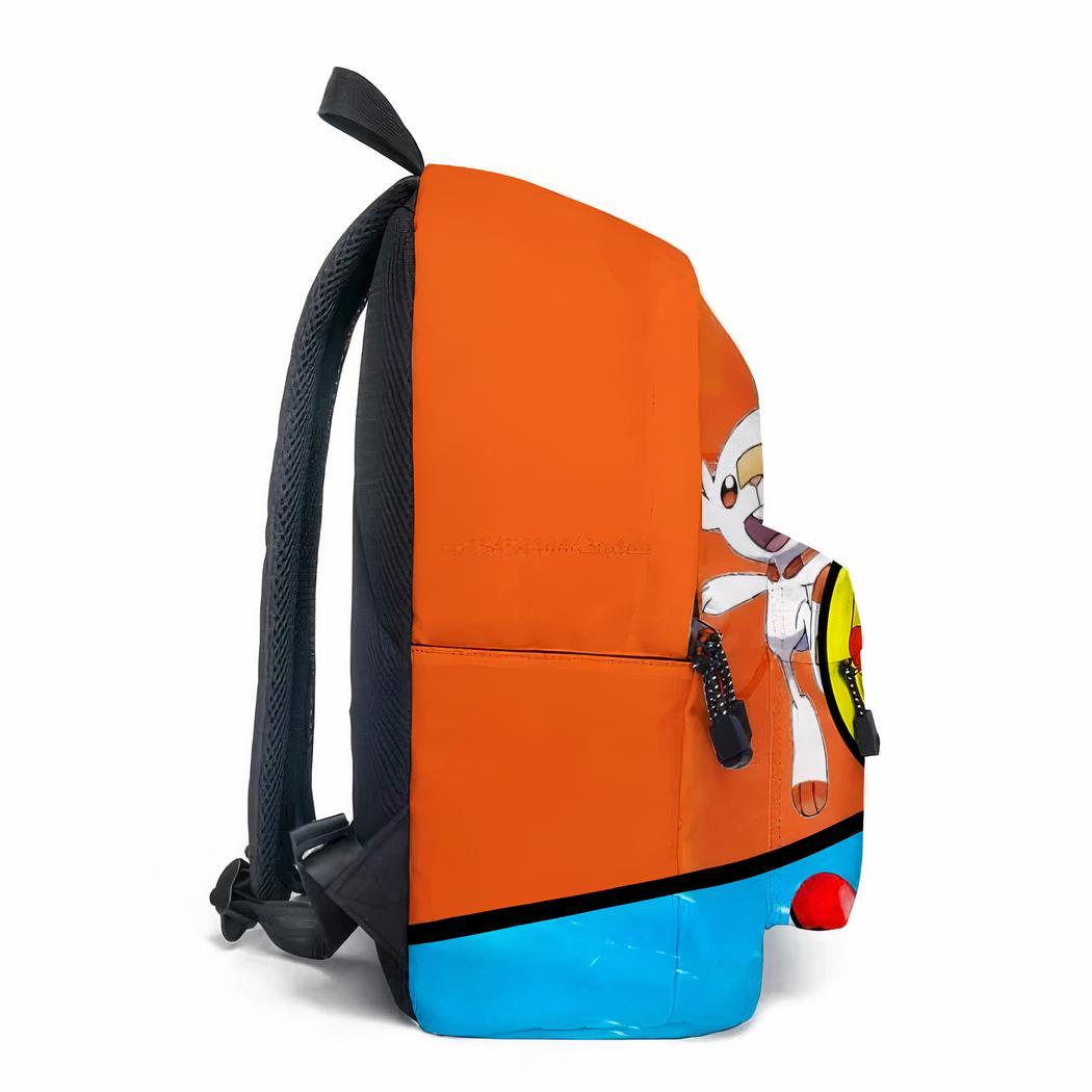 Mochila Pokemon Escolar Mochila Infantil Pokémon Azul/Amarillo