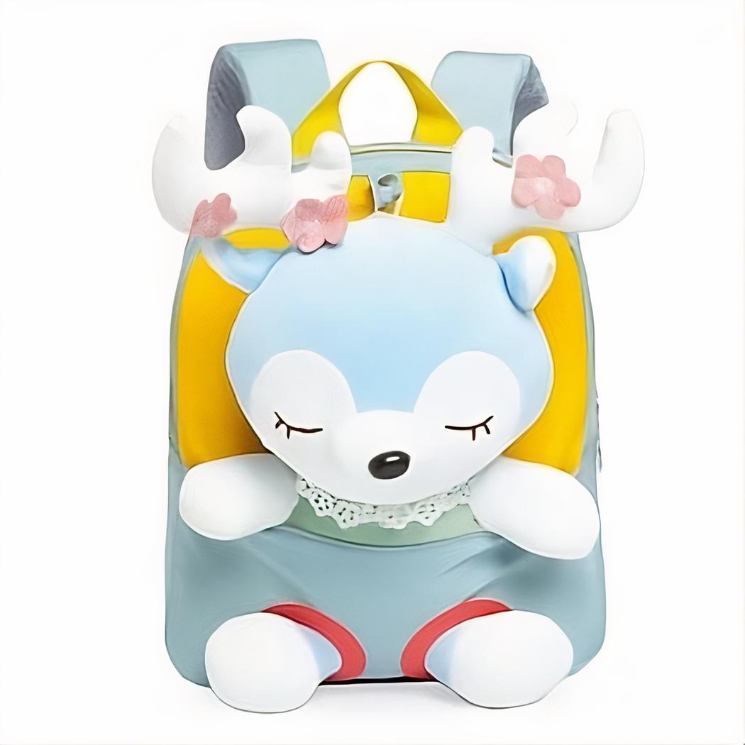 Mochila con peluche de ciervo para niños - Imagen 3