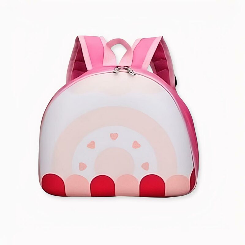 Sac_à_dos_lilliputien_rigide_pour_enfant_rose_2 Mochila rígida liliputiense para niños en color rosa. Buena calidad y muy a la moda.