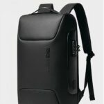 Mochila ergonómica de lujo en negro
