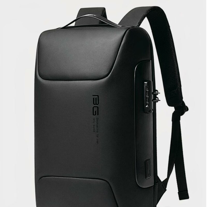 Mochila ergonómica de lujo en negro