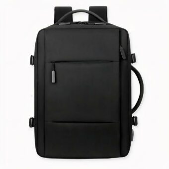 ¡Diga adiós al dolor de espalda y a los hombros tensos! Esta mochila de viaje ergonómica de color negro liso está diseñada pensando en su comodidad. Tiene un innovador diseño ergonómico que distribuye el peso uniformemente por su espalda y caderas, para que pueda llevarla sin dolor. La mochila está fabricada con materiales robustos e impermeables, perfectos para cualquier aventura. Las correas son ajustables, para que pueda adaptarla a sus necesidades. Y si se cansa de llevarla a la espalda, siempre puede utilizar el asa lateral para transportarla como un maletín. Esta mochila es perfecta para cualquiera que desee viajar cómodamente y con las manos libres
