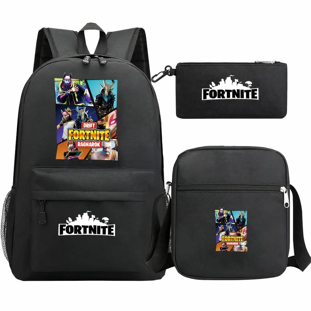 Juego de piezas de mochila negra Fortnite Mis Mochilas