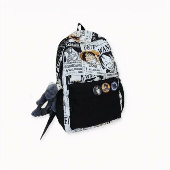 Elija una de nuestras mochilas One piece poster wanted, disponibles en cuatro diseños diferentes, con accesorios como un llavero y alfileres. Añada un poco de diversión a su mochila. Seguro que será un éxito entre los fans de esta serie enormemente popular.