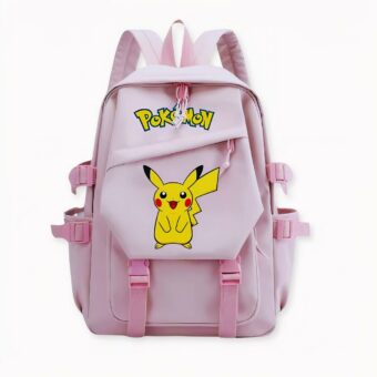 Esta mochila rosa Pokémon es la elección perfecta para un fan del famoso manga. Cómoda y espaciosa, dispone de múltiples bolsillos para una organización óptima. Perfecta para ir al colegio o de viaje. Combina estilo y practicidad. Un artículo imprescindible para el día a día de su hijo.