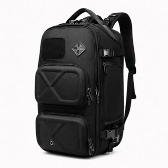 Adoptez ce sac à dos voyage homme style tactique urbain en nylon renforcé, pensé pour vos déplacements quotidiens. Disponible en trois coloris sobres, il combine un compartiment ordinateur dédié, des poches multiples et une bandoulière arquée pour un maintien stable, même bien rempli, et vous accompagne avec assurance.