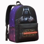 Mochila Star Wars con cielo estrellado, vista frontal