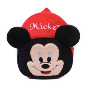 Mochila de peluche Mickey - Mochila escolar Mickey el ratón