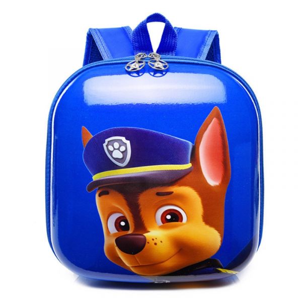 Mochila escolar Patrol Square Hard Shell - Azul - Mochila para niños Backpack