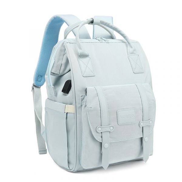 Mochila para bebé con puerto de carga USB - Azul - Bolsa mochila