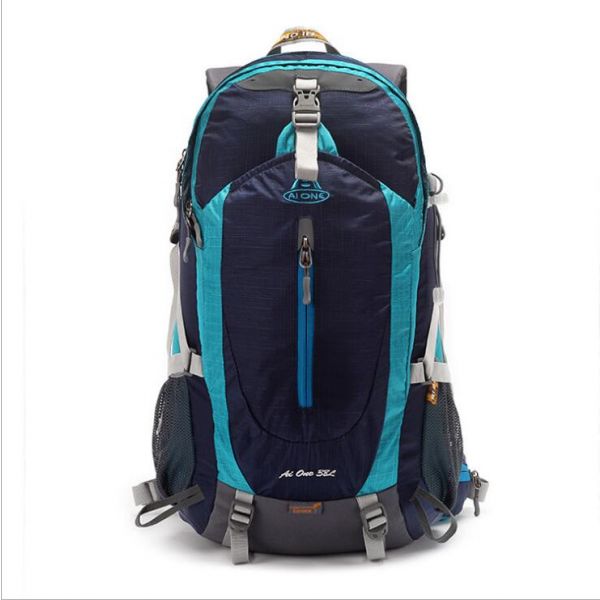 Mochila de senderismo ligera - Azul - Bolsa mochila