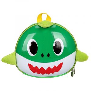 Mochila infantil tiburón - Verde - Mochila infantil Backpack