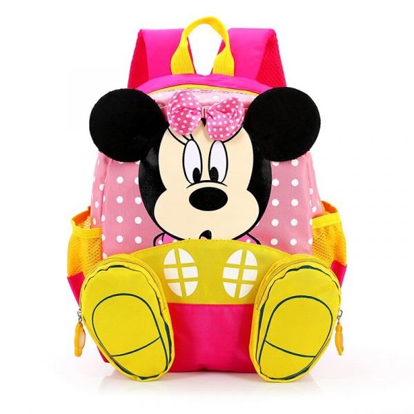 Mochila Minnie Mouse rosa - Minnie Mouse Mickey el ratón