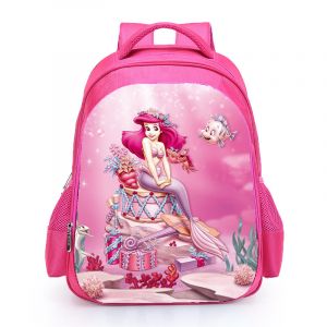 La Sirenita Mochila para niñas - Rosa - Ariel Disney