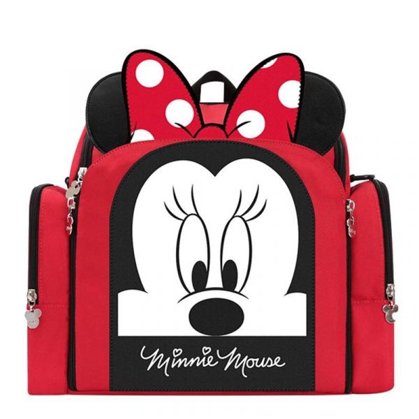 Bolsa para pañales de bebé Mickey - Rojo - Minnie Mouse Mickey el ratón