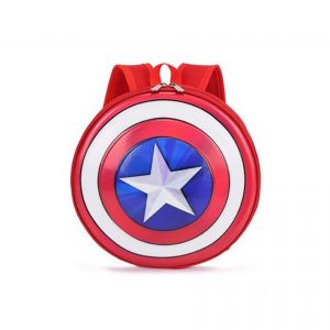 Mini mochila del Capitán América para niños - Roja - Mochila del Capitán América