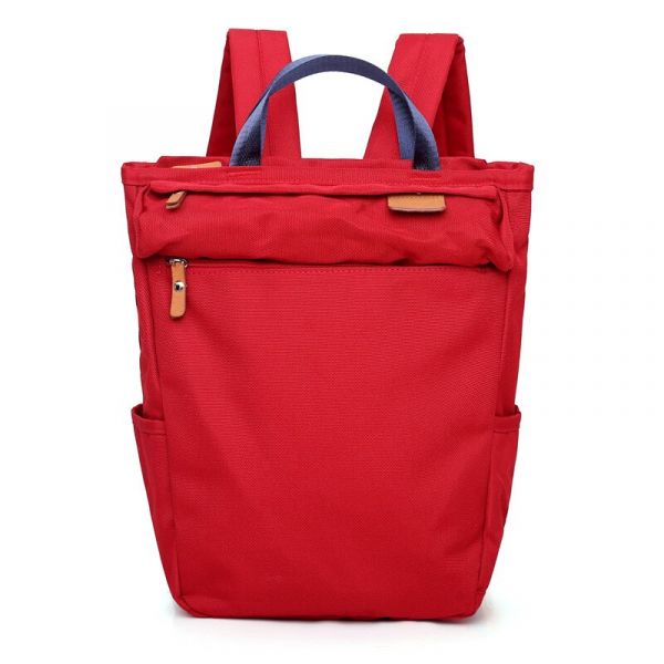 Mochila de color sólido para mamá - Rojo - Bolsa mochila