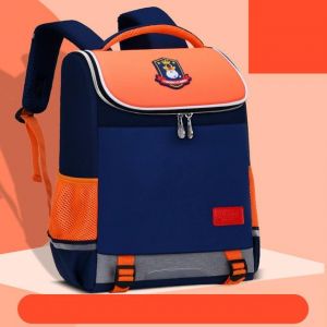 Mochila escolar impermeable para niños - Naranja - Mochila escolar Backpack