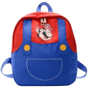 Mochila escolar Super Mario para niños - Roja - Mochila Mochila para niños