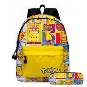 Mochila Pokémon Go para niños - Amarillo - Mochila escolar para niños