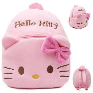 Mochila de felpa Hello Kitty para niños - Rosa - Bolsa mensajero