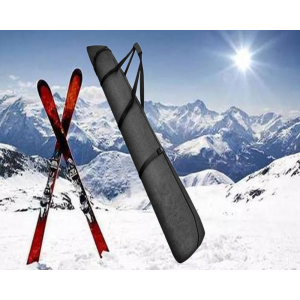 Bolsa impermeable negra para esquí o snowboard con puños