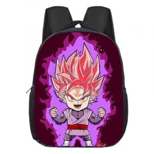Dragon Ball Super Son Goku saiyen mochila rosa